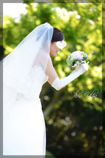 プリザ プリザーブドフラワー ウェディングブーケ ラウンド ピンク 白