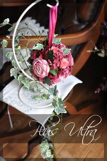 造花　ボールブーケ　七五三　ウェディング