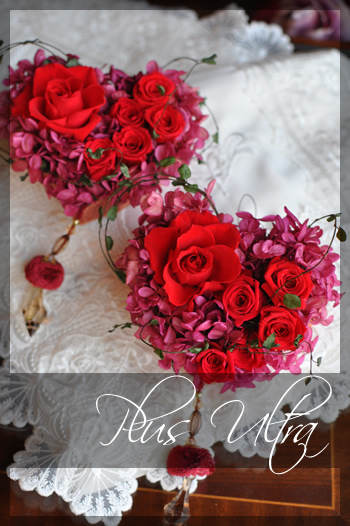 プリザ　プリザーブドフラワー　壁掛け　可愛い　手づくり　おしゃれ