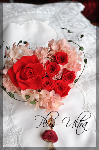 プリザ　プリザーブドフラワー　壁掛け　可愛い　手づくり　おしゃれ