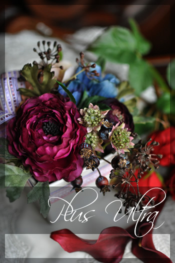 プリザ プリザーブドフラワー 造花 レッスン フラワーアレンジ 豪華