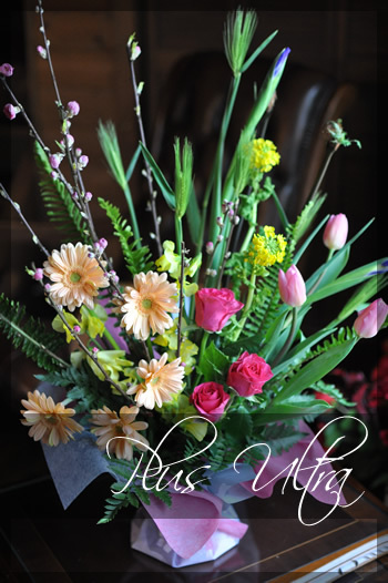 プリザ　プリザーブドフラワー　造花　レッスン　フラワーアレンジ