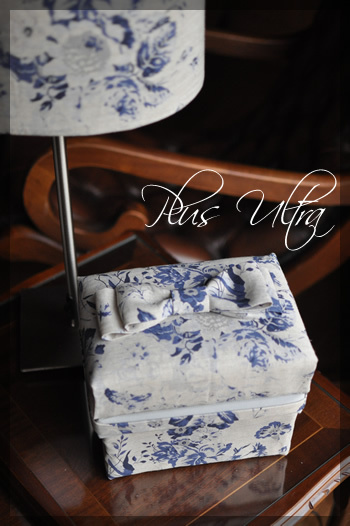 お茶箱 カルトナージュ