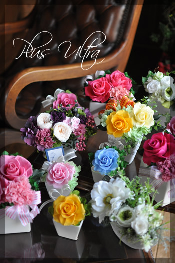 プリザ プリザーブドフラワー 母の日 プレゼント 豪華 可愛い 手づくり シック 大人