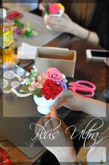 プリザ　プリザーブドフラワー　母の日　プレゼント　豪華　可愛い　手づくり