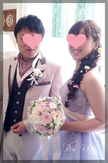 プリザ　プリザーブドフラワー　ウェディングブーケ　造花　可愛い 豪華 上品 おしゃれ