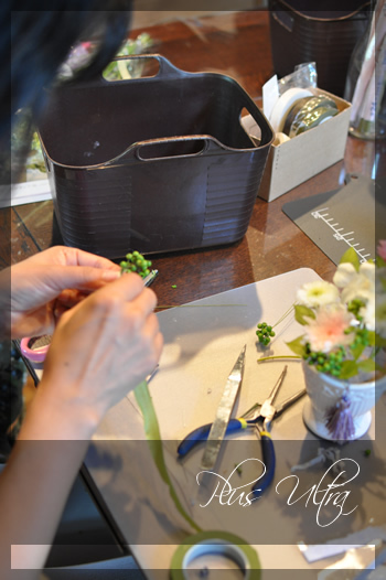 プリザ　プリザーブドフラワー　仏花　お供え花　モダン　造花　ペット供養