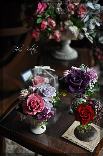 プリザ プリザーブドフラワー オーダー フラワーアレンジ プレゼント