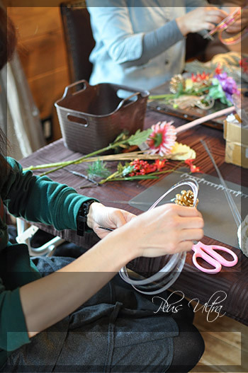 造花 しめ縄 ごぼう〆 お正月 豪華 手作り お飾り