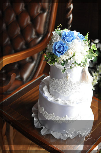 おむつケーキ　ダイパーケーキ　出産祝い　豪華　２段