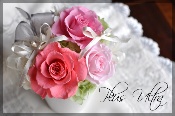 プリザ プリザーブドフラワー リングピロー プレゼント 豪華 可愛い 手づくり