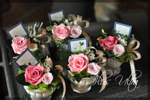 プリザ プリザーブドフラワー 母の日 プレゼント 豪華 可愛い 手づくり シック 大人