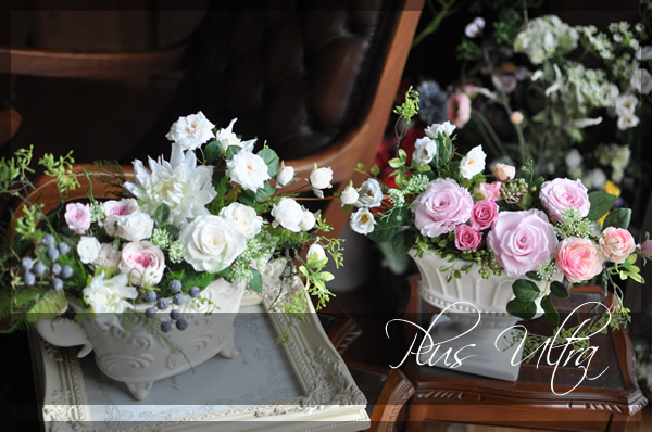 プリザ　プリザーブドフラワー　プレゼント　豪華　可愛い　手づくり　おしゃれ