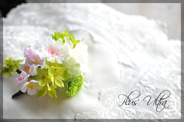 造花　プリザ　プリザーブドフラワー　七五三　花飾り