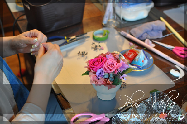 プリザ プリザーブドフラワー 豪華 可愛い 手づくり